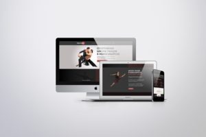 Landing page, тематика: спортивная школа танцев