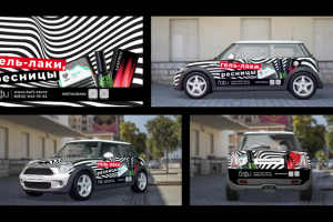 Разработка коммерческого оформления на автомобиле