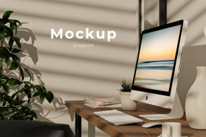 Проектирование и рендер мокапа