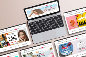 Баннеры для сети профессиональной косметики