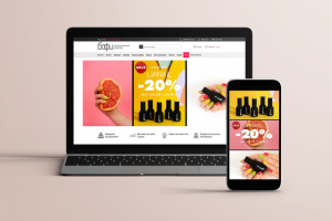 Баннеры для сети профессиональной косметики