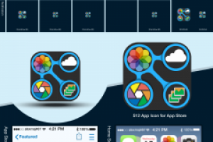 iOS icon для мобильного приложения
