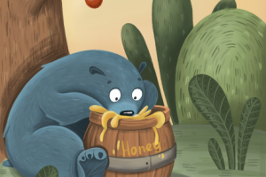 Весёлый медведь