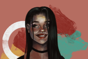 Стилизованный портрет