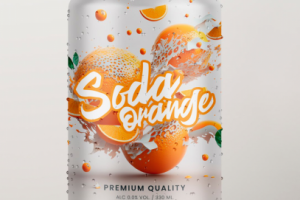 Банка освежающего напитка