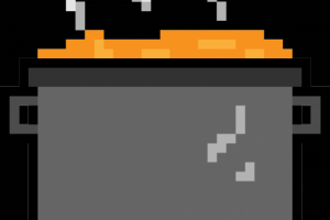 пиксельная кастрюля