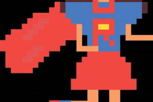 девушка супергерой