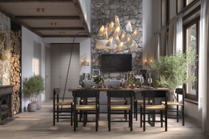 гостиная-кухня