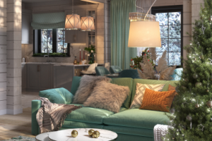 гостиная-кухня