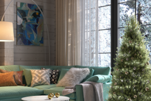 гостиная-кухня