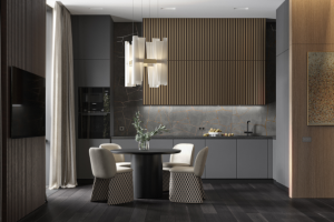 гостиная-кухня