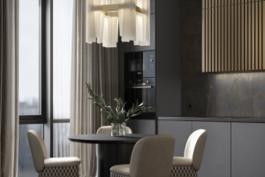 гостиная-кухня