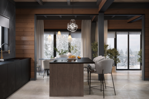 гостиная-кухня