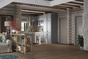 гостиная-кухня