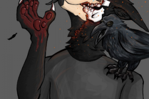 Арт демона лиса