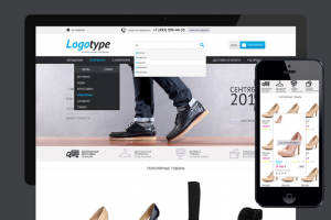 Адаптивный дизайн интернет-магазина по продаже обуви