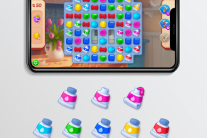 фишки-тюбики краски