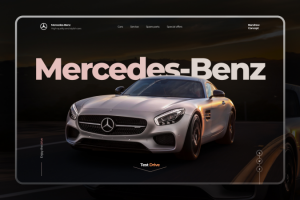 Дизайн-концепт для компании Mercedes-Benz