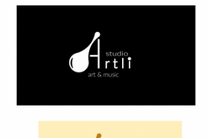 логотип для студии арта и музыки