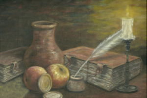 Картина холст-масло.