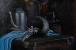 Картина холст-масло.