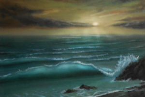 Картина холст-масло.