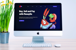 Лэндинг для платежной системы MoneyDo