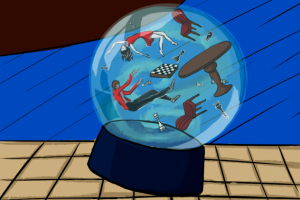 Стеклянный шар