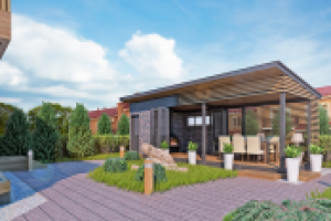 Беседка-барбекю