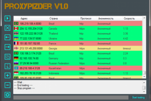 Proxy парсер (C#)