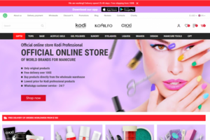 Магазин косметики — Official store Kodi, Oxxi, Staleks