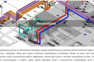 Особенности создания инженерного проекта в деревянном доме