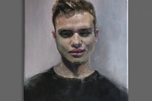 Портрет акрилом 25х35