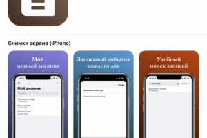Мобильное приложение IOS - Личный дневник