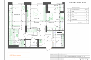 План с расстановкой мебели