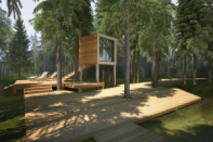 Проект сада в Пестово для бюро "Мох"