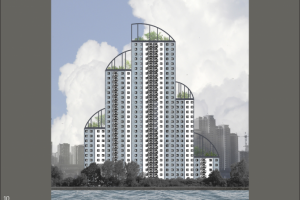 Проект многоэтажного жилого дома