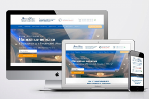 Корпоративный сайт компании "Напотолки"