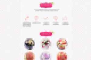 Landing page для свадебного флориста