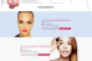 Посадочная страница тематике курсы визажа/макияжа