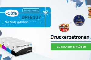 Баннер в Facebook для немецкой компании продажи тонеров, картр.