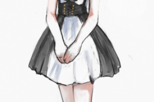 девушка в аниме стиле