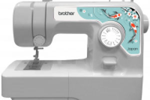 Дизайн плашки для швейной машины Brothers в японском стиле. Вари