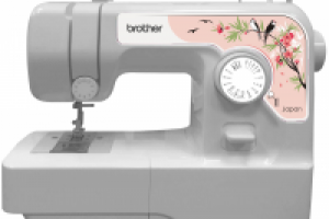 Дизайн плашки для швейной машины Brothers в японском стиле. Вари