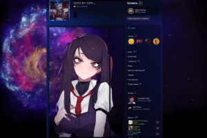 Анимация персонажа на заказ для Steam профиля