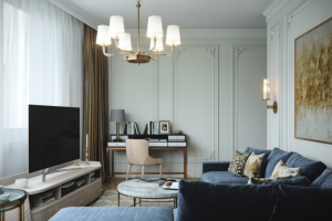 Визуализация гостиной