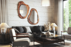 Визуализация гостиной