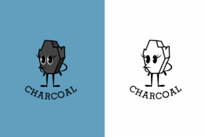 Логотип компании фильтров для очистки воды "Charcoal"