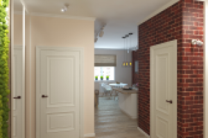 Дизайн проект трехкомнатной квартиры