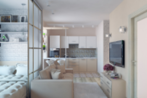 Однокомнатная квартира